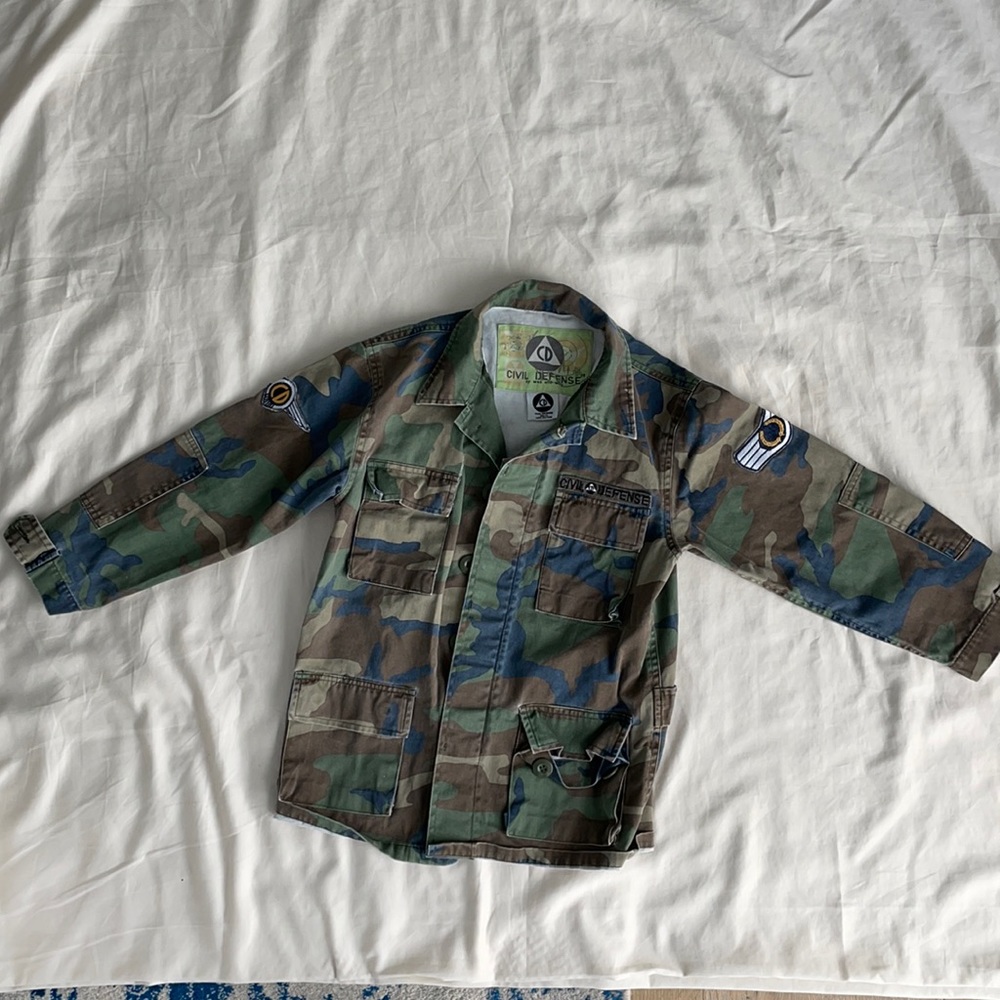 Civil Defense by Wes and Willy cammo jacket